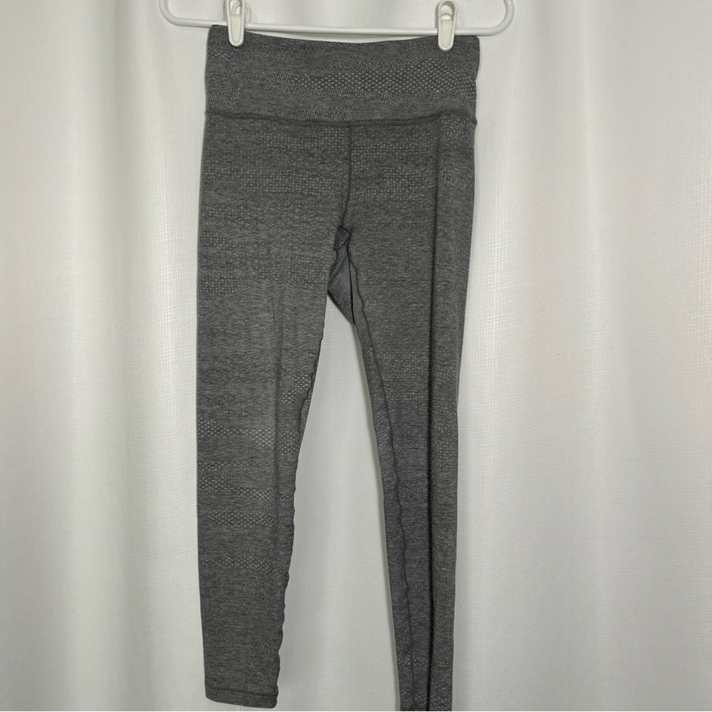 prAna Small leggings Yoga Knit High Rise Gray Midi Legging 24” Inseam